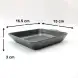 #YY8022; Cast iron pan 16.5x15cm+wood