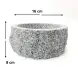 #ZW1608; Stone bowl 16x8cm